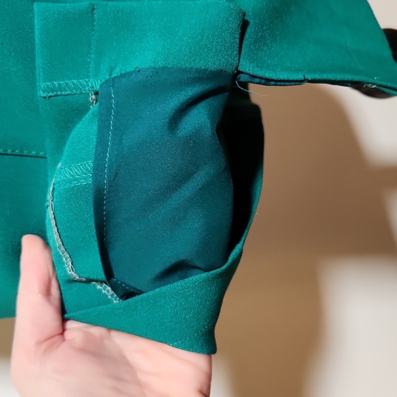 NWT MAGGY LONDON Women's Rashida Green Midi Dress w/ Belt, Size 6 - Picture 12 of 13